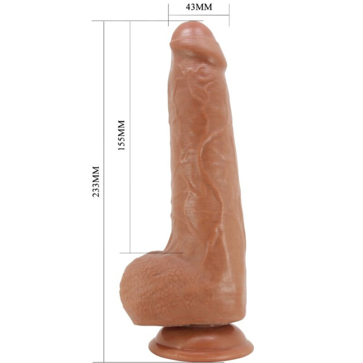 Pretty Love - Draco Dildo Realistico 23 cm Modello 2 Flesh