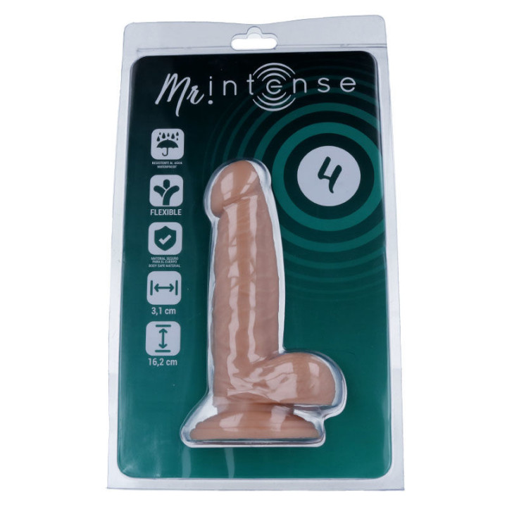Mr Intense - 4 Realistic Penis 16.2 cm -o- 3.1 cm