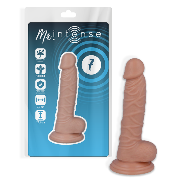 Mr Intense - 7 Pene Realistico 17.1 cm -o- 2.9 cm