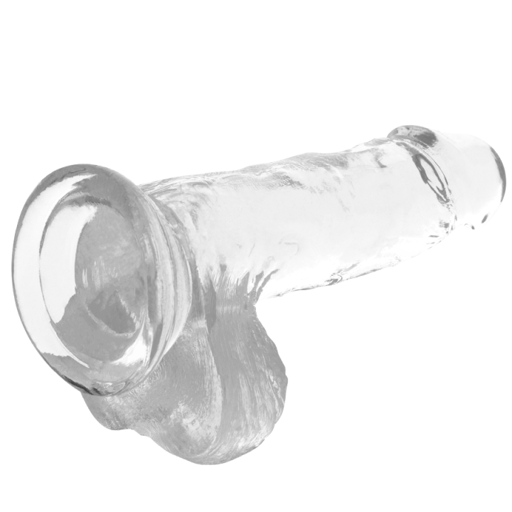 X Ray - Cazzo Trasparente Con Sfere 15.5 cm -o- 3.5 cm