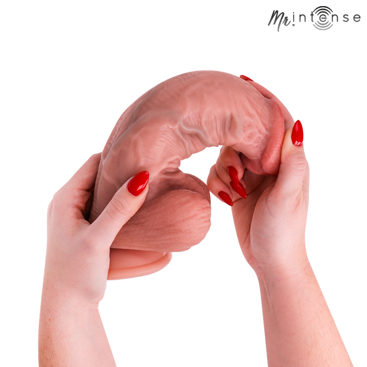 Mr Intense - Dildo in Silicone Spencer Con Pene Grande 25,5 cm -ø- 6,2 cm