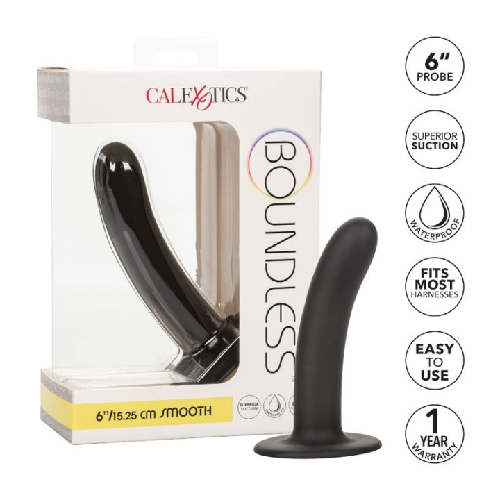 Calexotics - Boundless Dildo 15.25 cm Harness Compatible Smooth
