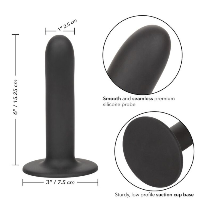 Calexotics - Boundless Dildo 15.25 cm Harness Compatible Smooth