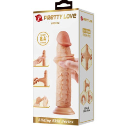 Pretty Love - Grosser Realistischer Dildo 22 cm Fleisch