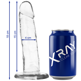X Ray - Cazzo Trasparente 18 cm -o- 4 cm