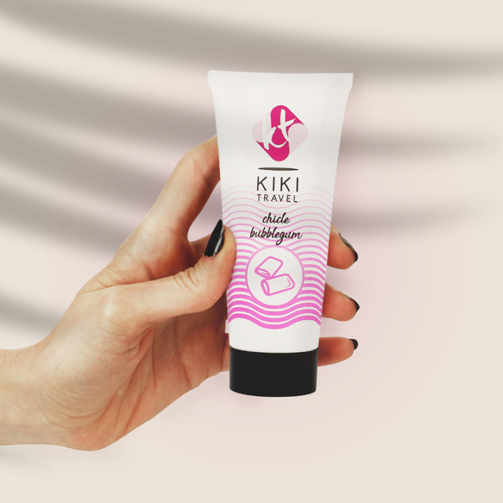 Kikí Travel - Goma de Morango Lubrificante 50 ml