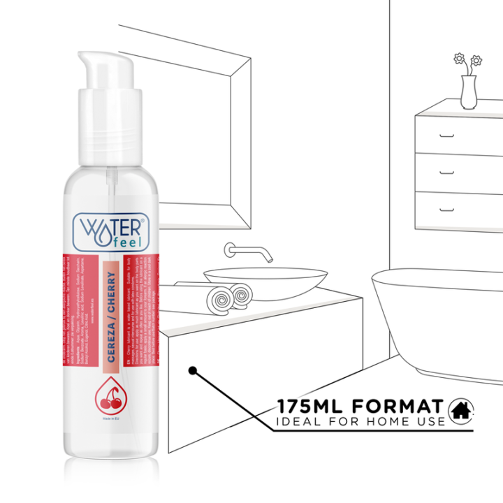 Waterfeel - Lubrificante Cereja 175 ml