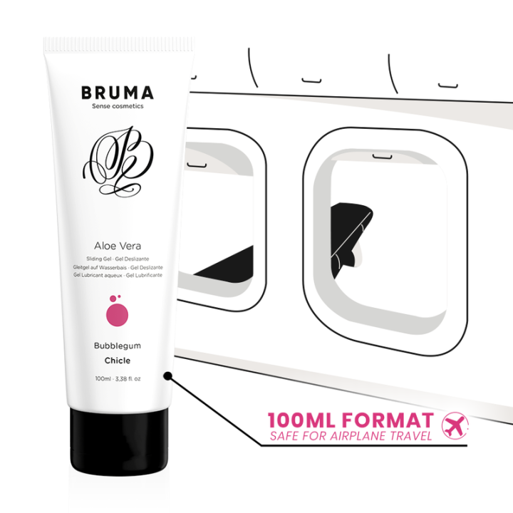 Bruma - Gel Glissant Aloe Vera Saveur Bubblegum 100 ml