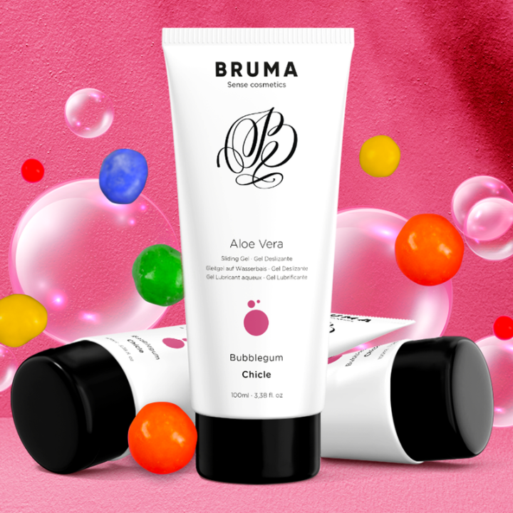 Bruma - Gel Glissant Aloe Vera Saveur Bubblegum 100 ml
