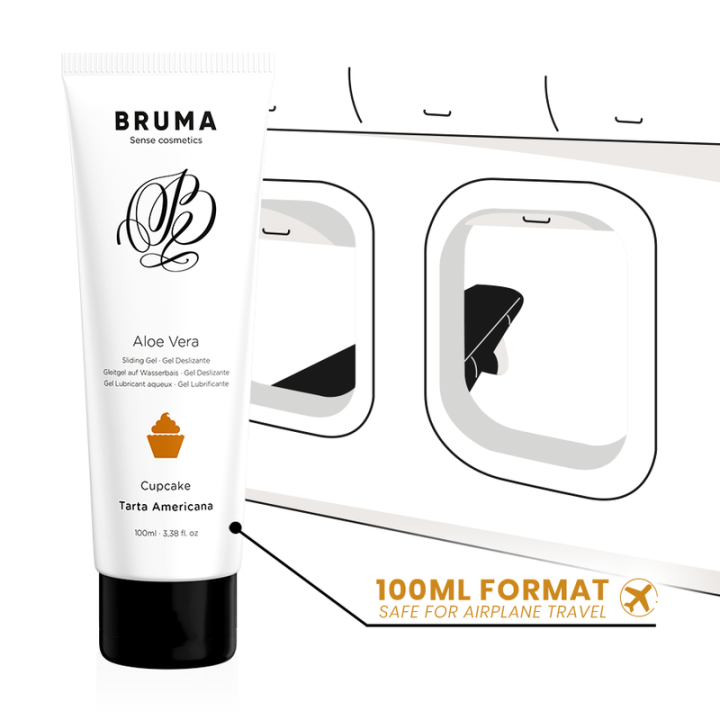 Bruma - Gel Scorrevole Aloe Vera Gusto Cupcake 100 ml