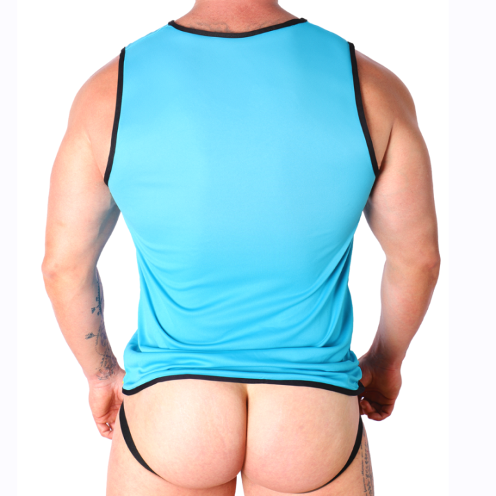 Macho - t-Shirt Azul l/xl