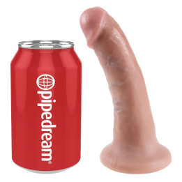 King Cock - 6 Dildo Flesh 15.2 cm