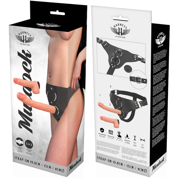 Harness Attraction - Arnés Murdock 19.8 + 15 cm -o- 4 cm
