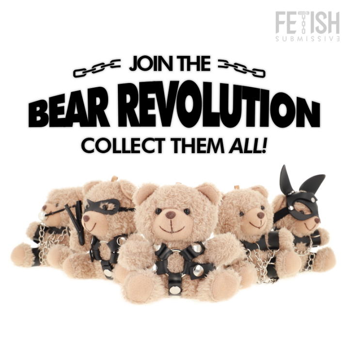 Fetish Submissive - Bongo Urso de Pelúcia Bdsm Modelo 4