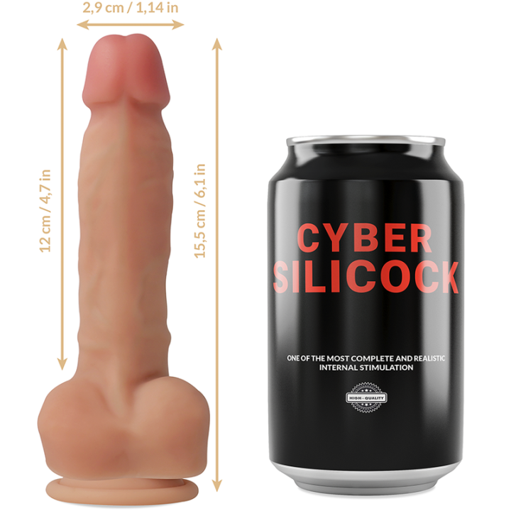 Cyber Silicock - Ansel Sangles Avec 3 Anneaux Gratuits 15.5 cm -o- 2.9 cm