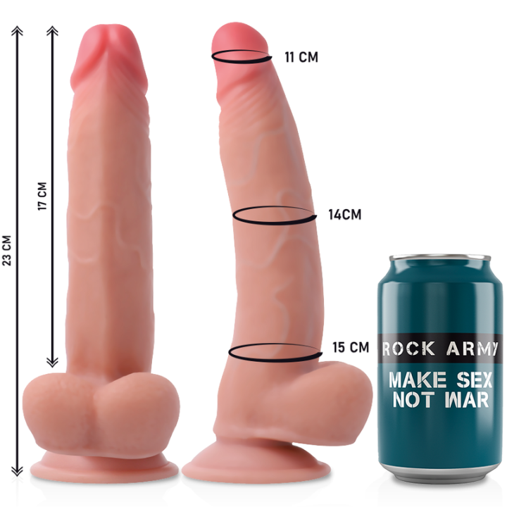 Rockarmy - Harnais + Léopard Double Densité 23 cm -o- 4.77 cm