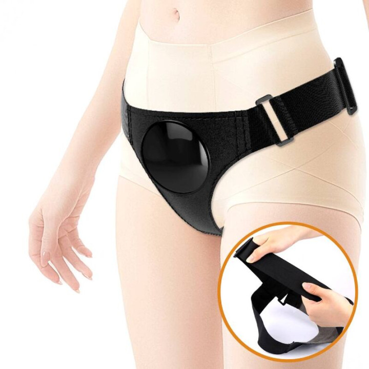 Pretty Love - Harness Briefs Universal Harness With Dildo Micheal 20 cm Black