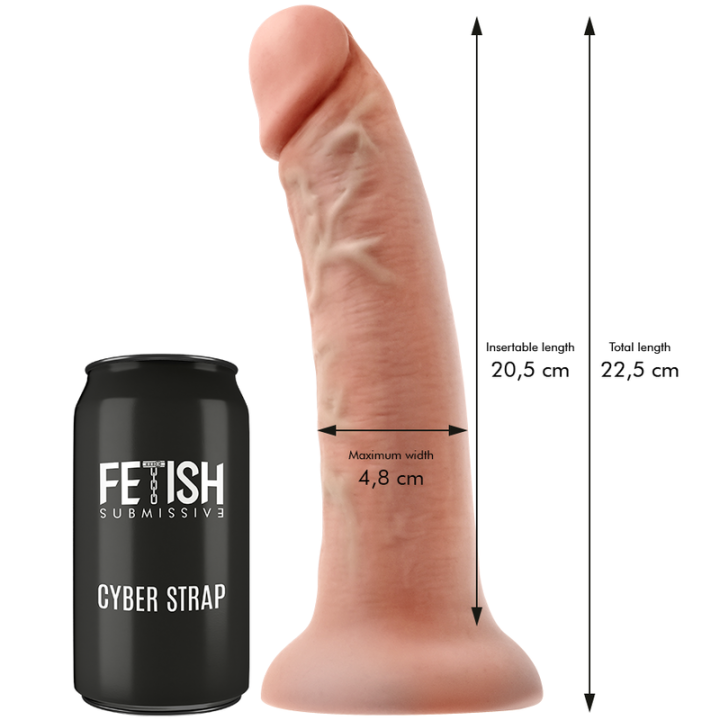 Fetish Submissive Cyber Strap - Harnais Avec Gode et Télécommande Bullet Technologie Watchme l