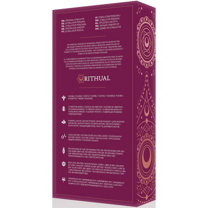 Estimulador Ritual Kriya Punto-g Recargable Orquidea