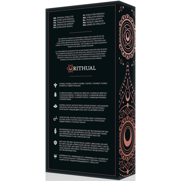 Rithual - Kriya Stimulaodr Rechargeable g-Point Black