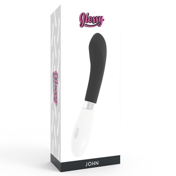 Glossy - Wibrator John Czarny