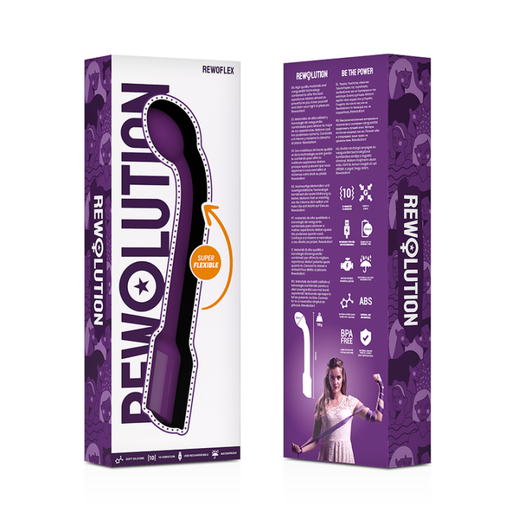Rewolution - Rewoflex Vibrador Estimulador Punto g Flexible