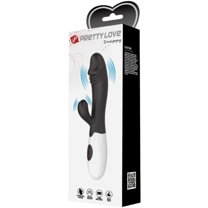 Pretty Love - Snappy g-Spot Vibrator Schwarz