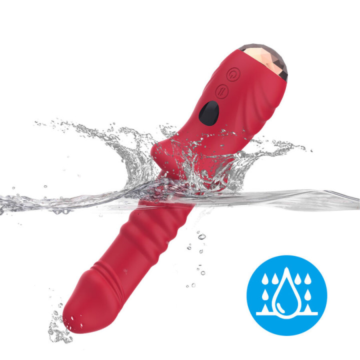 Armony - Point a Dildo Vibratore Stimolante Rosso