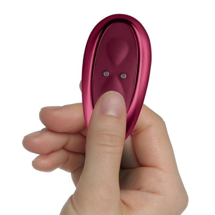 Rocks-Off - Vibrador Ponto g Ruby Glow Blush Vermelho