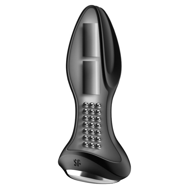 Satisfyer - Rotator Plug 2+ Aplicativo Vibratório Preto