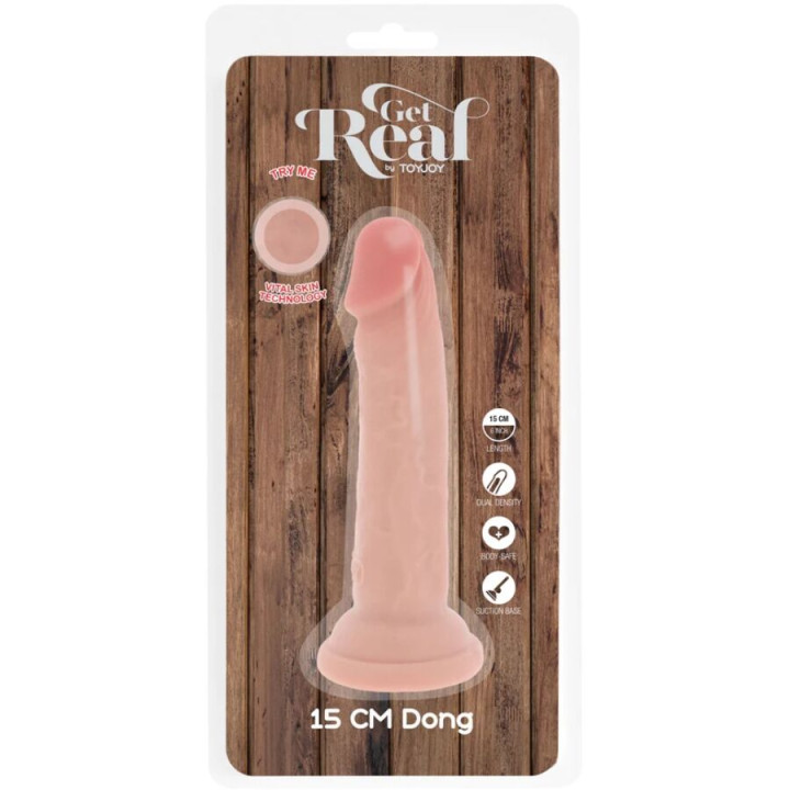 Get Real - Pene Realístico Deluxe 15 cm