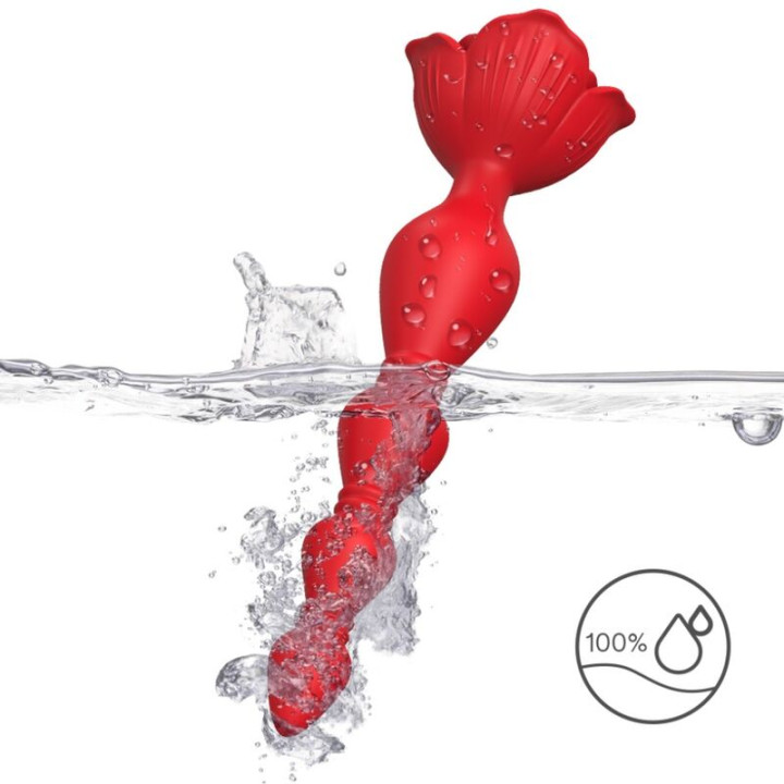 Armony - Pagode Vibrador Rosa e Plug Anal Vermelho