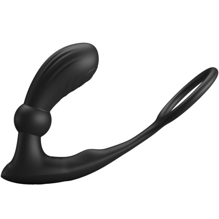Pretty Love - Anello Anale e Vibratore Warren Black