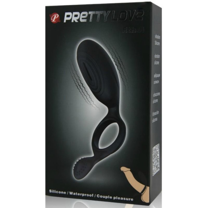 Pretty Love - Ethel Vibrating Ring With Stimulator