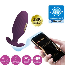 Satisfyer - Vibrador Lolli Plug 2 Plug Cinza