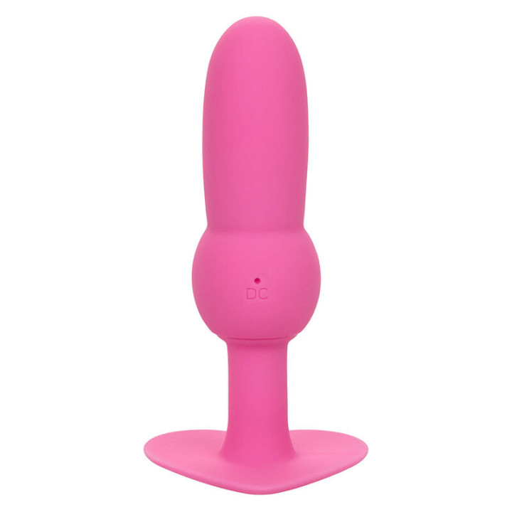 Calexotics - First Time Anal Plug Beaded Probe 10 Vibrations Pink
