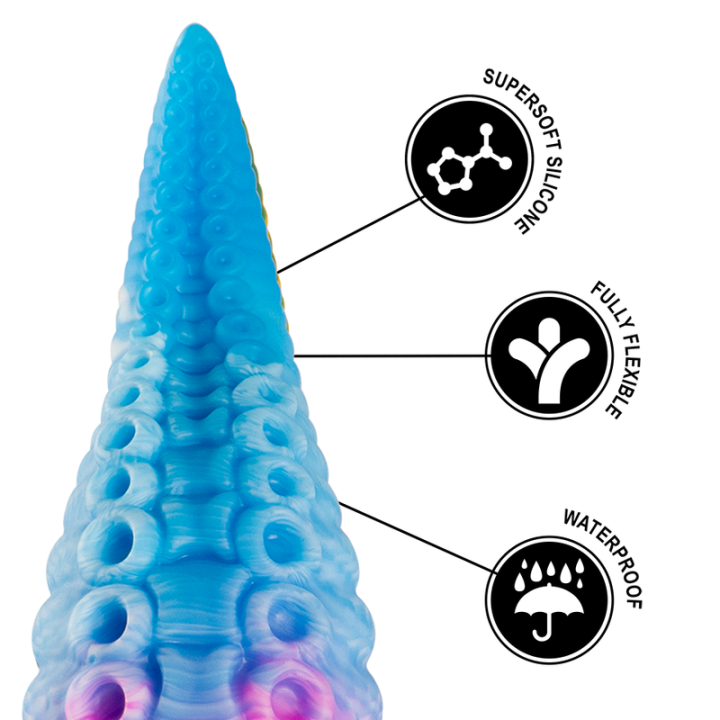 Epic - Dildo Con Tentacoli Blu Phorcys Taglia Piccola