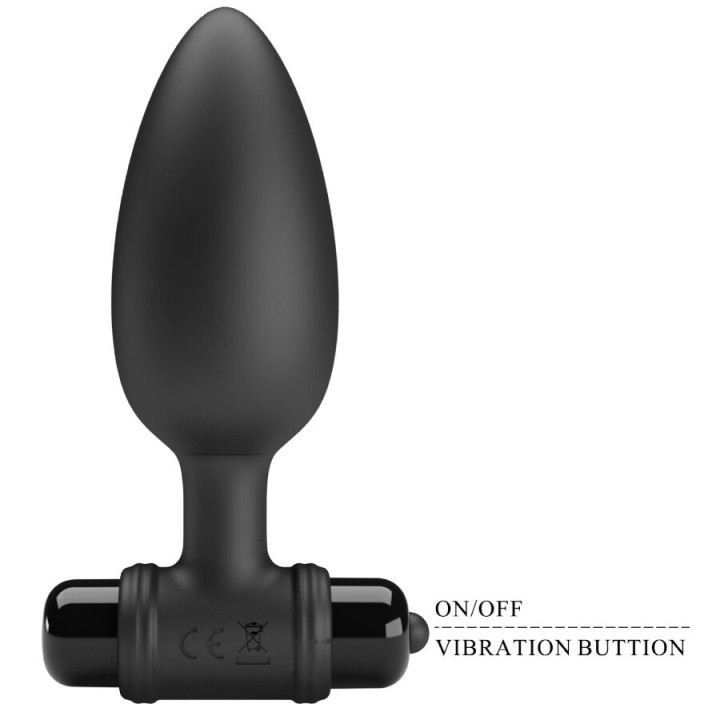 Mr Play - Super Power Anal Plug Mit Vibration