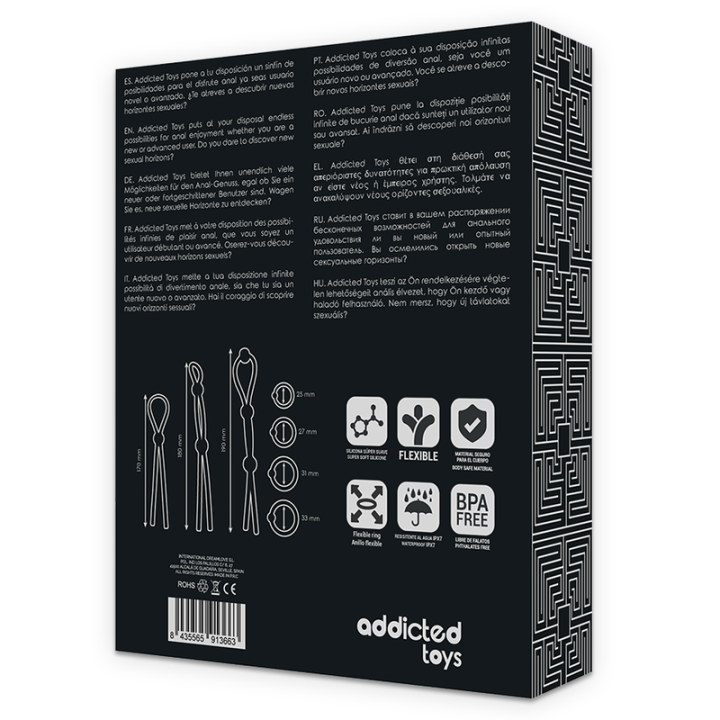 Addicted Toys - Kit de 7 Anillas Silicona Flexible