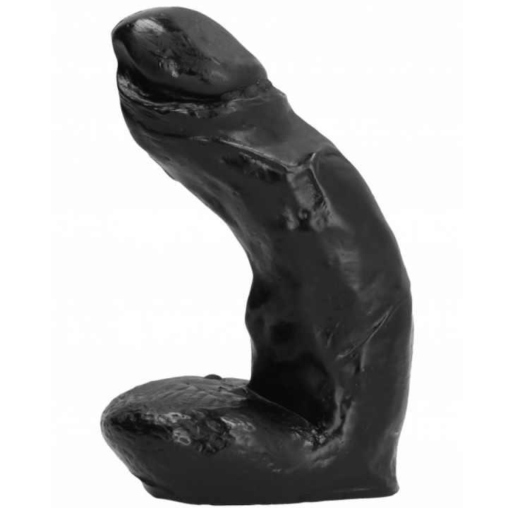 All Black - Gode Réaliste 15 cm