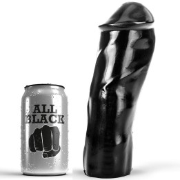 All Black - Dildo Realistic 20 cm