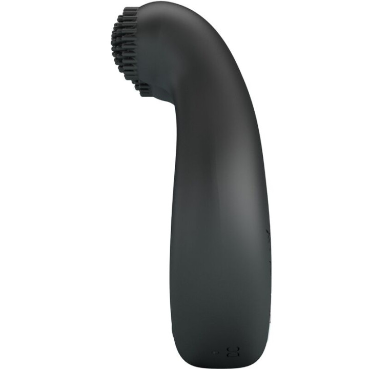 Pretty Love - Dahlia Vibrationsring + Klitorisstimulator 12 Vibrationen Schwarz