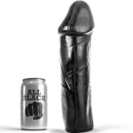 All Black - Dong 28 cm Sem Testículos