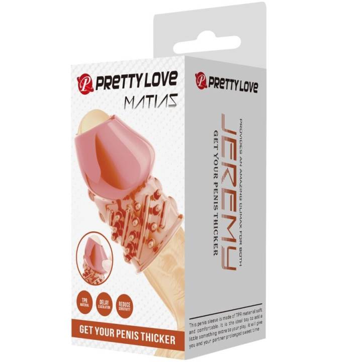 Pretty Love - Matias Penis Plus Epais Rose