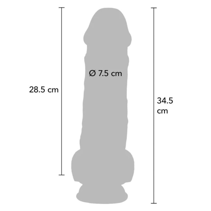 Get Real - Pene Realistico Deluxe 15 cm