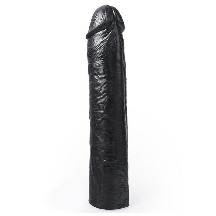Hung System - Realistic Dildo Black Color Benny 25.5 cm