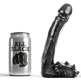 All Black - Dildo Realistic 19 cm