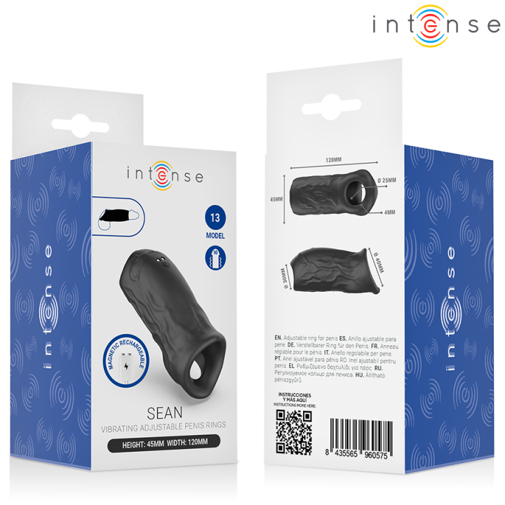 Intense - Sean Anel Peniano Vibratório Ajustável Modelo 13