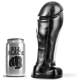 All Black - Dong 22 cm de Dedo Largo