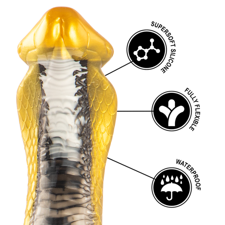Epic - Drakon Dildo Giallo Cobra